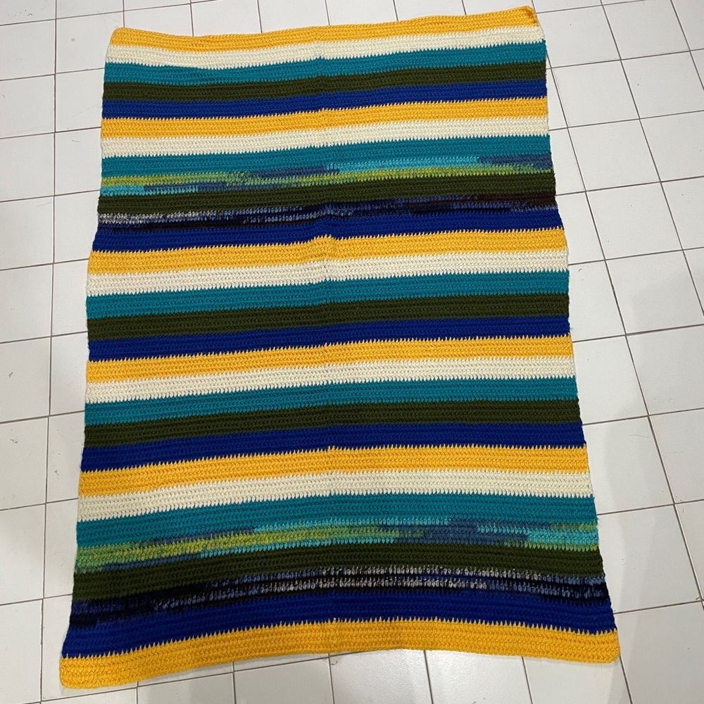 Crocheted Afghan Blanket